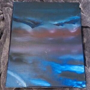 Haindpainted oil paint,called the isolation